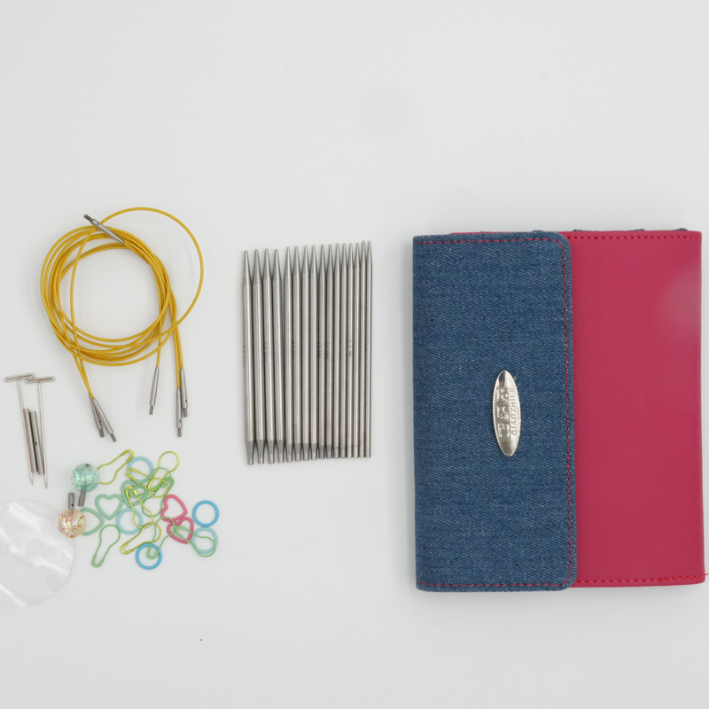 Stainless Steel 304 Interchargable Circular Needles Sets (8PCS)