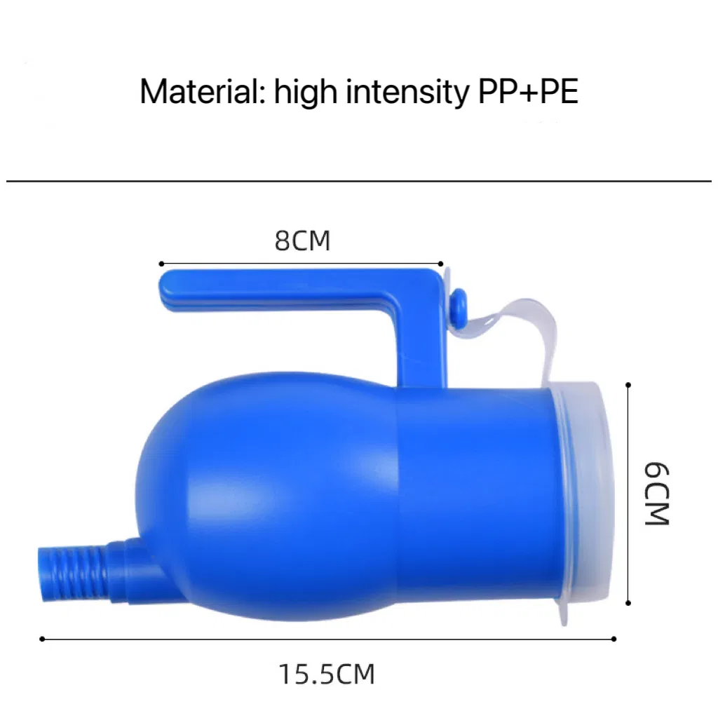 Hospital Urine Collector Spill Proof Urinal Collection Reusable and Portable Men Urinal