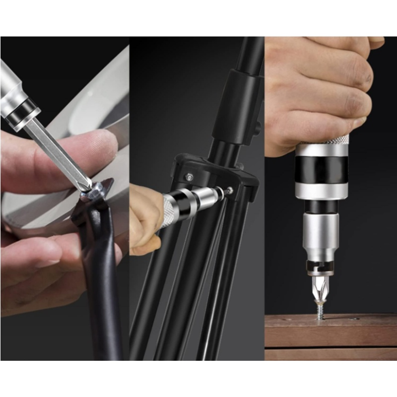 Comprehensive 16PC 1/2" Impact Driver Set for All Tasks