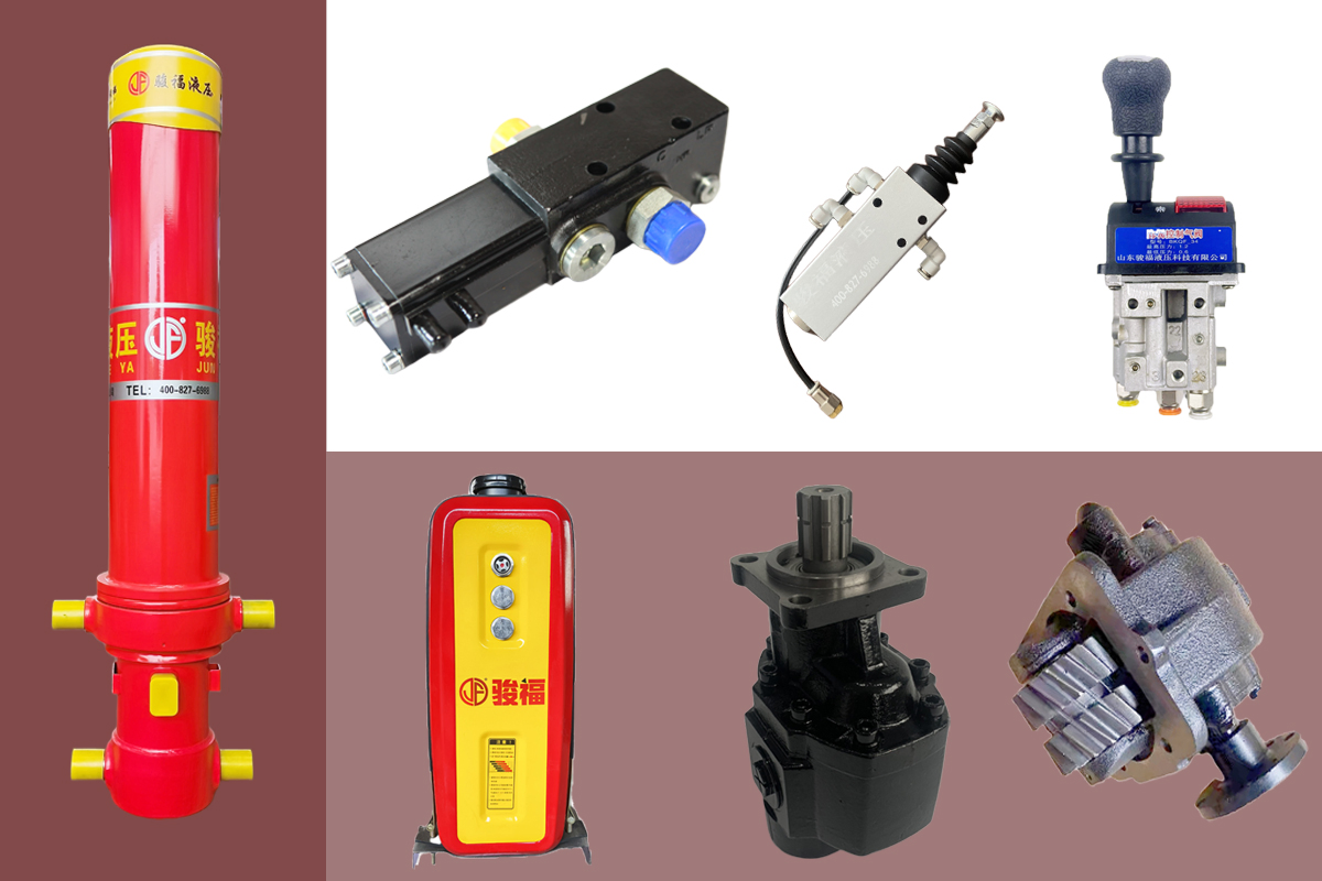 Гидравлическая система для самосвала