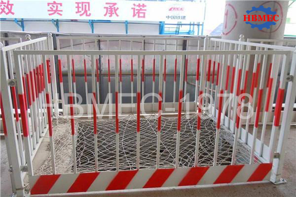 Edge Protection System Hard-Mesh Coverage Foundation Pit Border Isolation Fence Guardrail