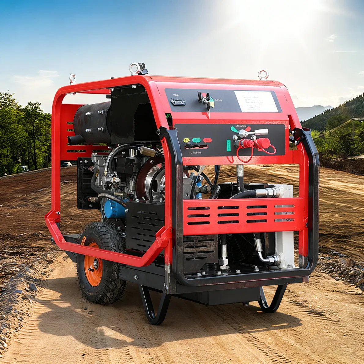 23HP Gasoline Portable Hydraulic Power Unit (FHP-40)
