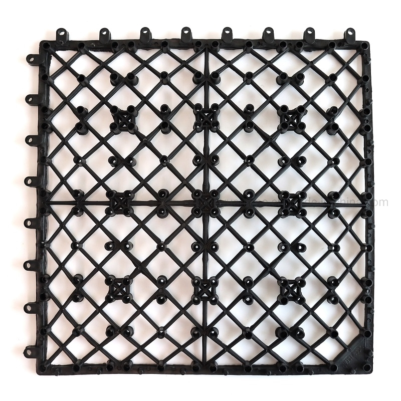 Плитка для террасы WPC с пластиковой основой, 30x30 см