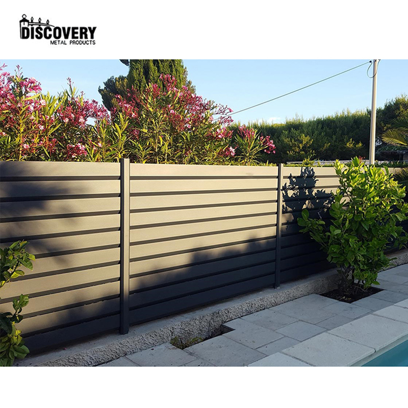 Factory Direct Sale Sheet Metal Fencing Louver Aluminum Fence