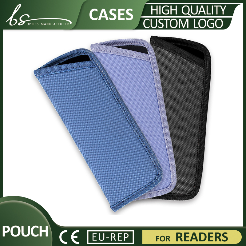 Popular Protective Potable Custom Eyeglasses Reading Glasses Case Pouch