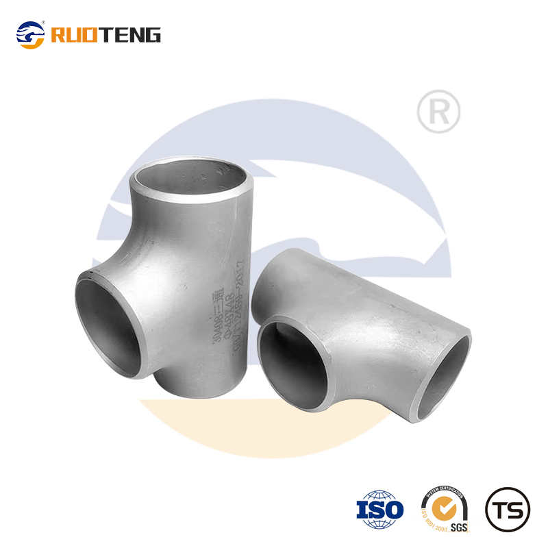 [Ruoteng] High Pressure Tube Fittings Tee SUS304 SUS304L SUS316 SUS316L Stainless Steel Pipe Fitting