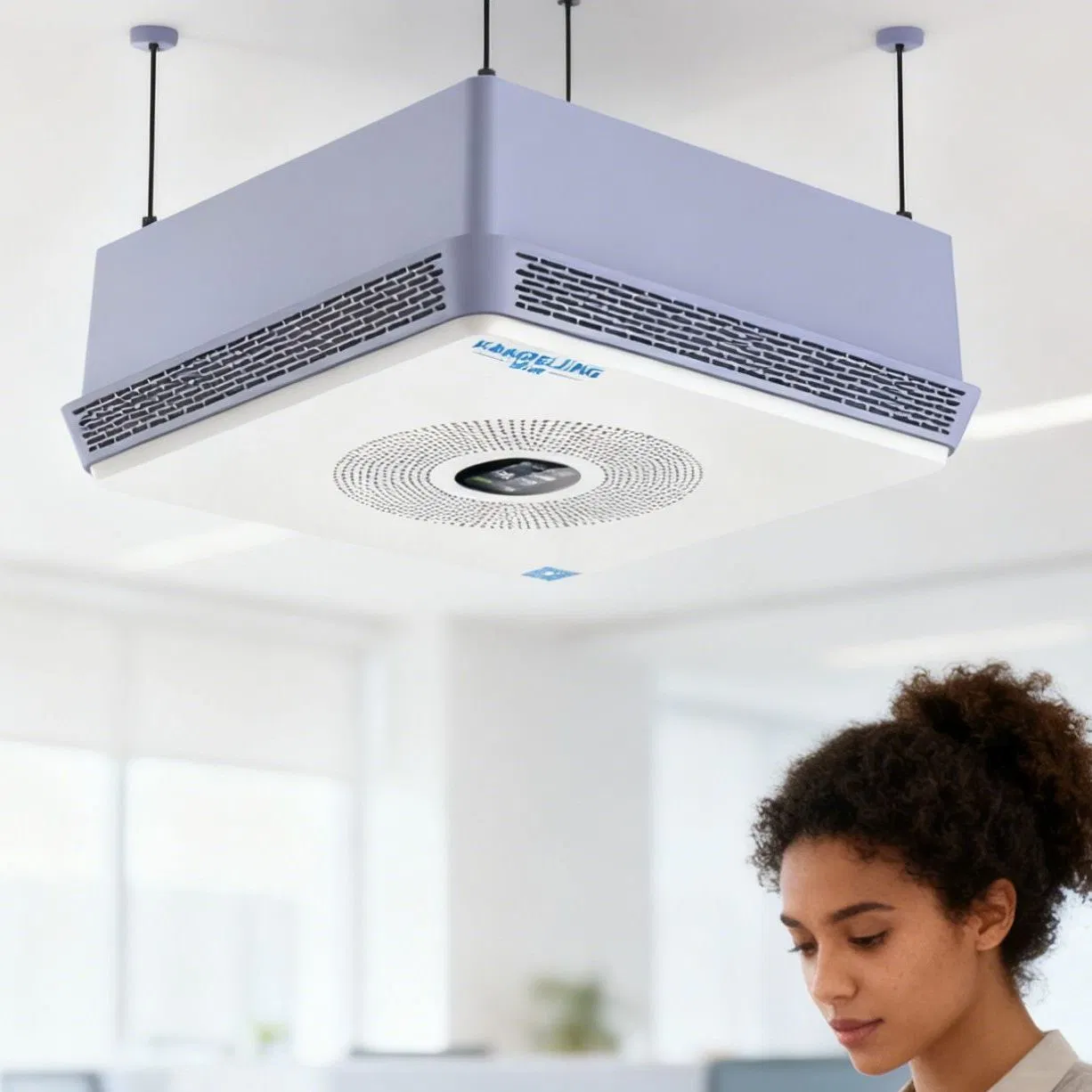 2026 Smart Ceiling-Mounted Plasma Air Purifier, Mute, Eco-Friendly, OEM ODM Air Purifier Factory, China Industrial Air Cleaner Supplier, Kj-501t1