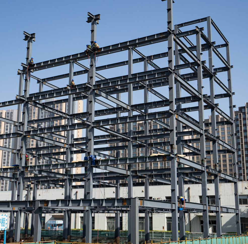 Mini Golf Course Steel Structure Building for Architecture Tourism and Sightseeing