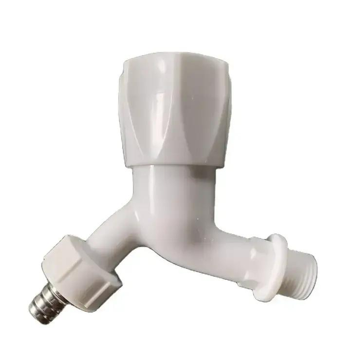 White PP Plastic ABS Tap Ceramic Faucet Bibcock Tap