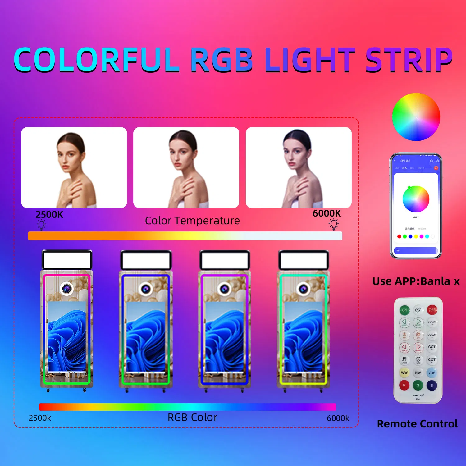 Фотобокс Magic Mirror для свадьбы и вечеринок