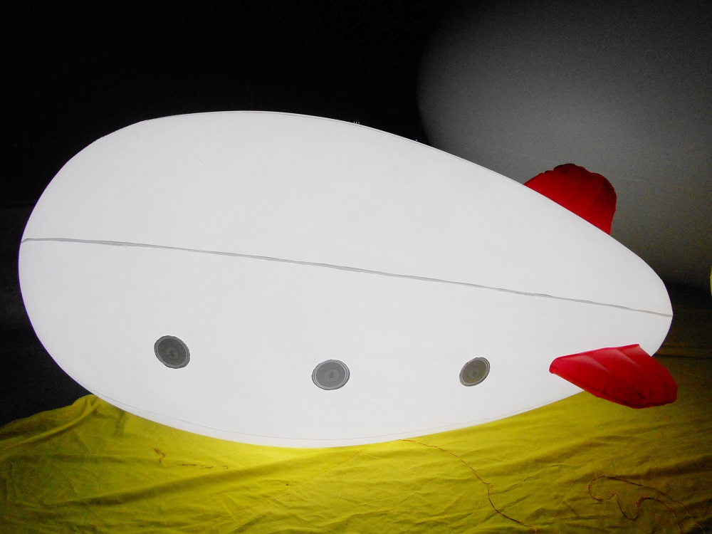 Boyi LED Helium Airship Balloon Inflatable RC Airship