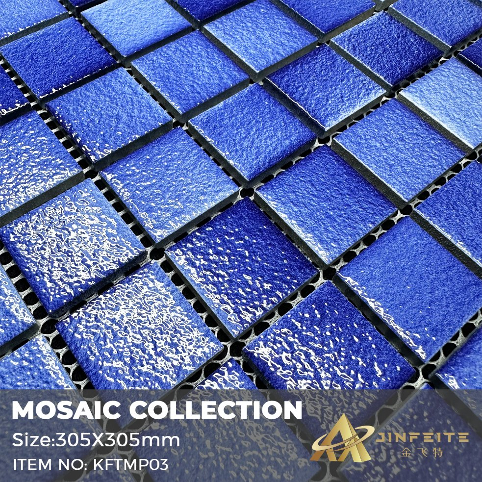 Классическая мозаика для бассейна 30x30 мм