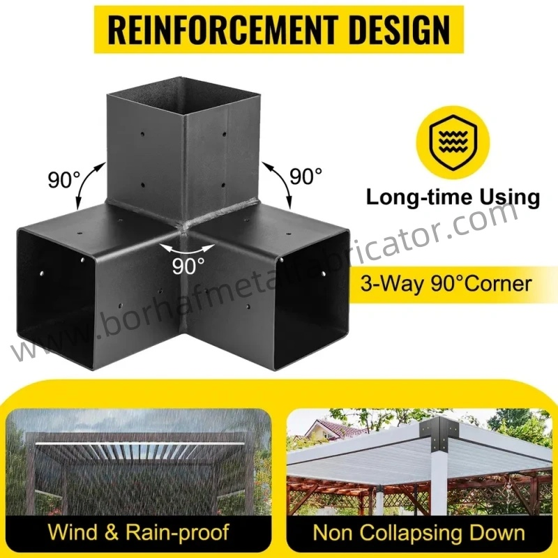 Heavy Duty Corner Brackets for Pergola Essential Bracket