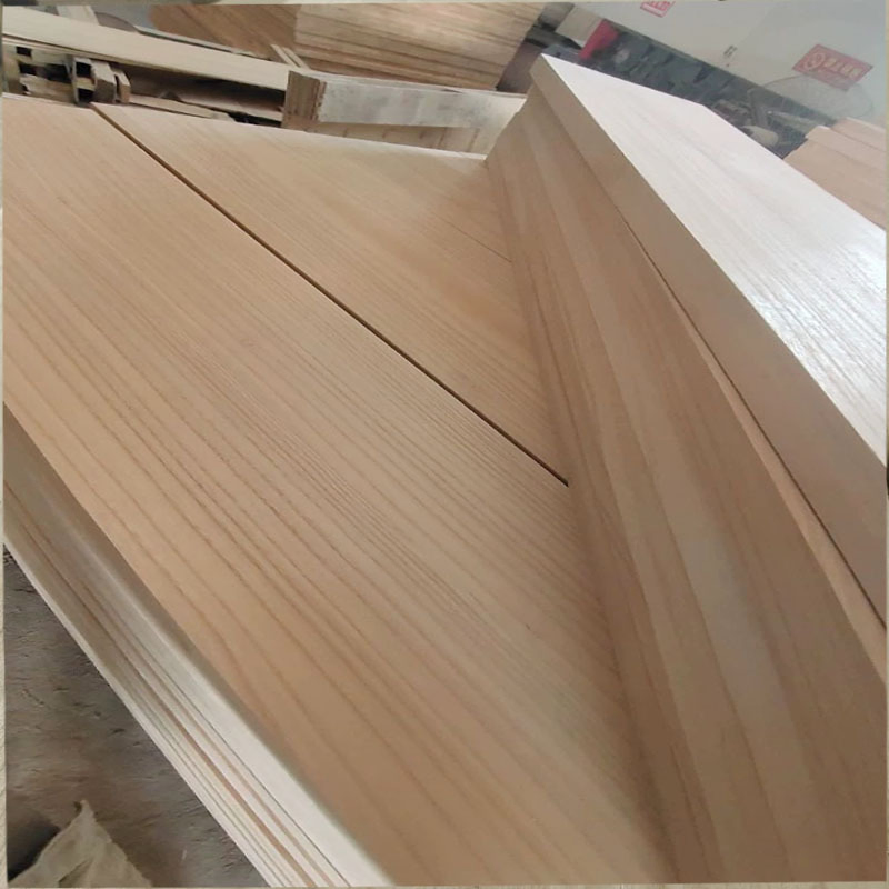 Paulownia Wood Plate AA Straight Plate Double-Sided No Joint Tung Wood Furniture Board Wall Board Decoration Paulownia Wood Board