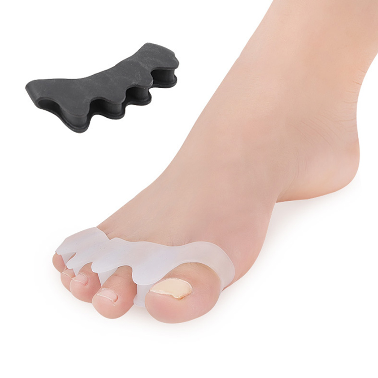Gel Toe Separator with Hallux Valgus Protection Hammer Toe Straightener & Bunion Corrector