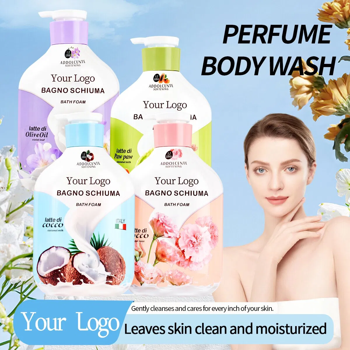 Premium Wholesale Private Label Body Wash for Retail Distribution