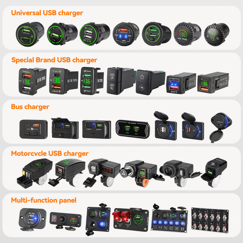 Автомобильные часы LED с таймером и сенсором