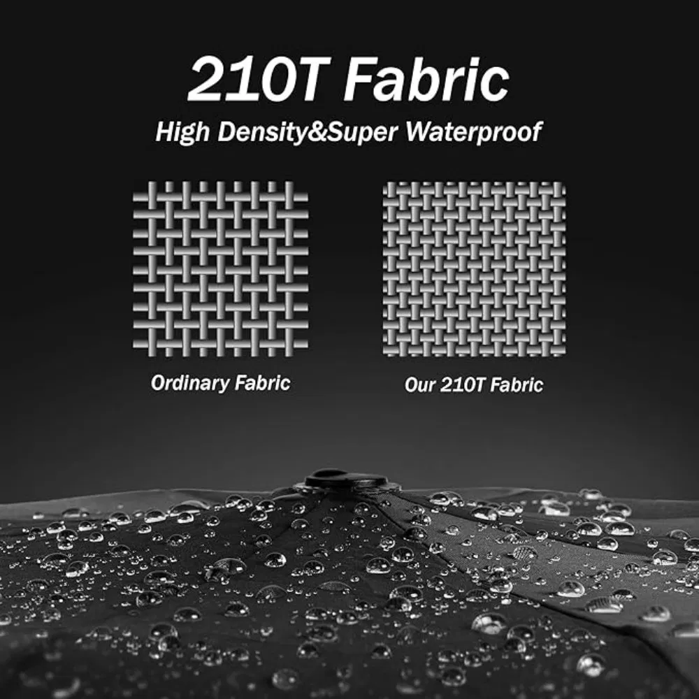 Зонт обратного сложения с 10 спицами для путешествий