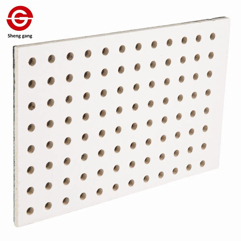 Fireproofing Anti-Fire Mgoboard Sound Insulation Ceiling Baffle Magnesium Board Acoustic Panel