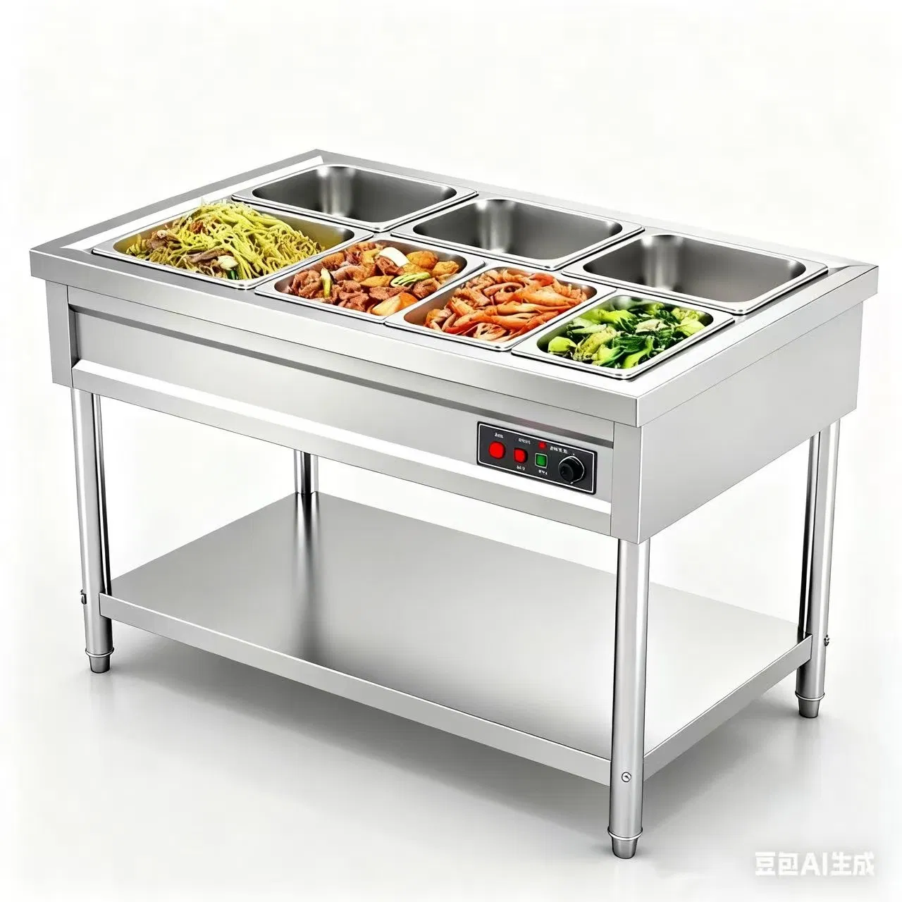 Restaurant Kitchen Food Warmer, Stainless Steel Warmer