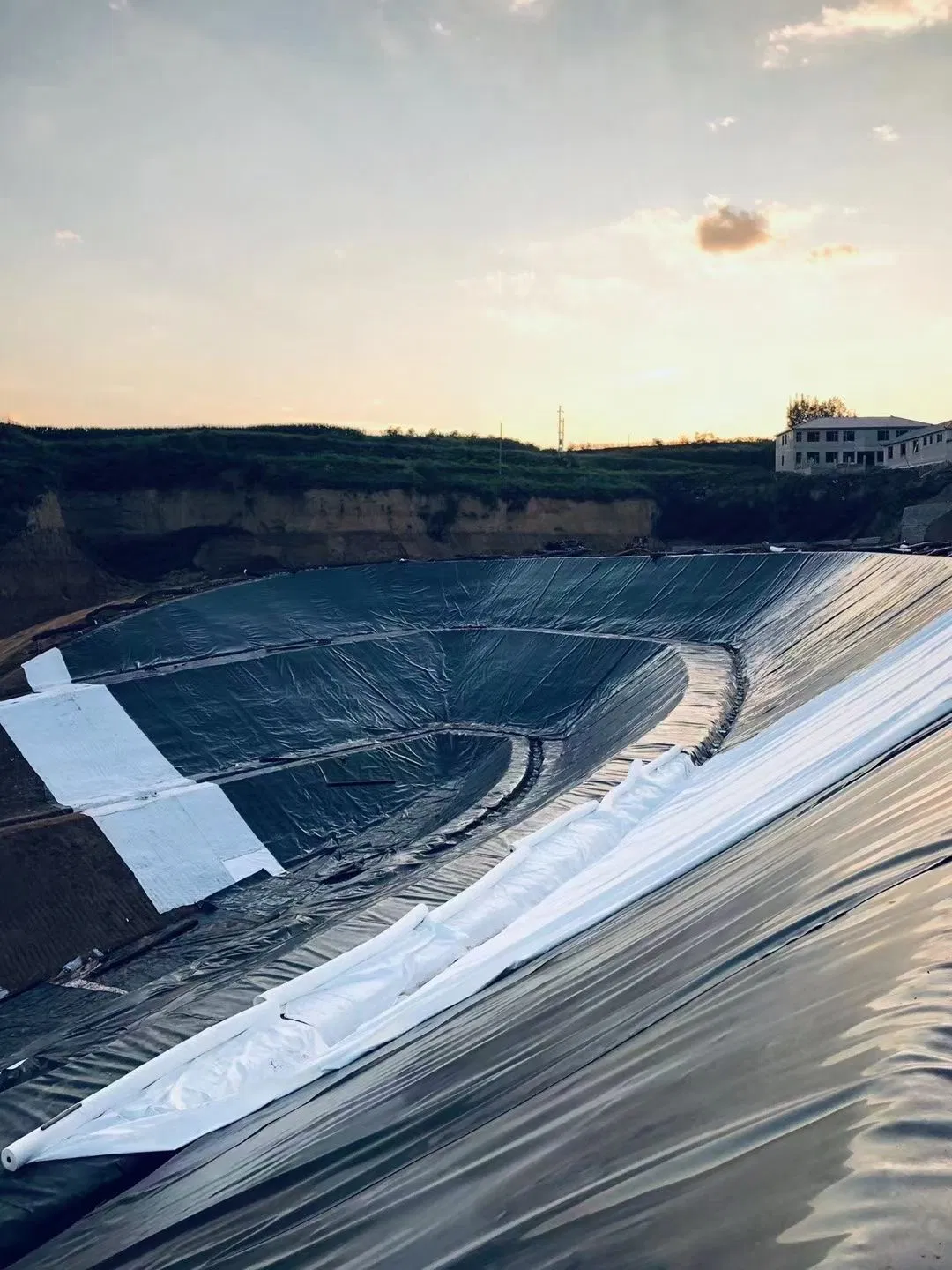 ASTM Standard GM13 Standard HDPE/LLDPE/LDPE Smooth Geomembrane 1.0mm-3.0mm