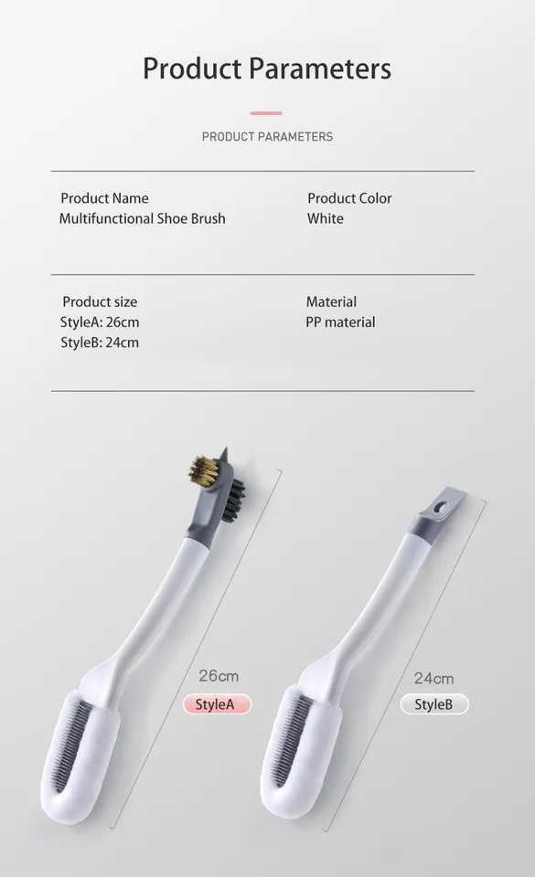 Hot Selling Cleaning Shoe Brush Multifunctional Long Handle Shoe Brush