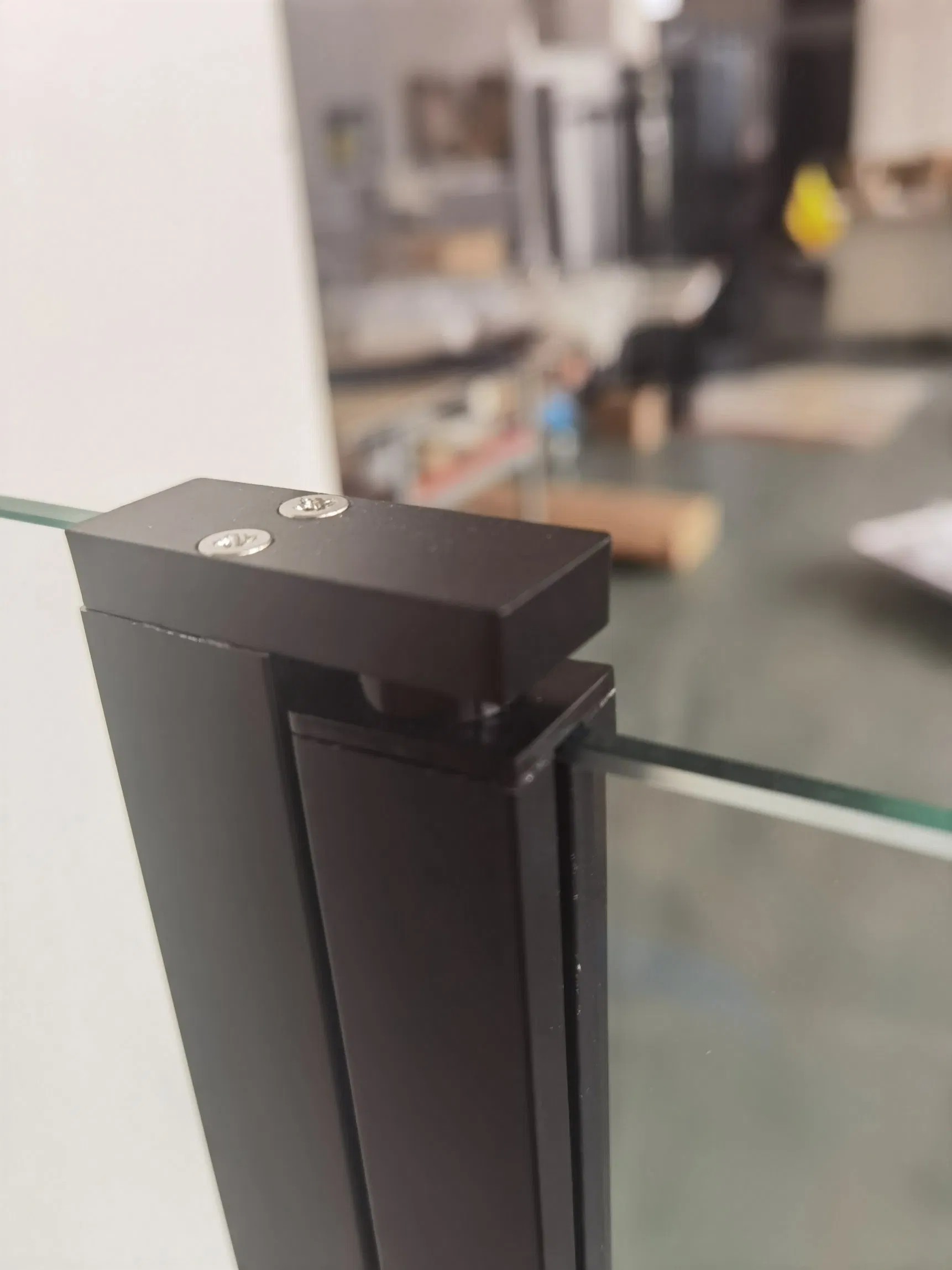 40cm Stainless Steel Frameless Shower Enclosure Fixed Panel Wall-to-Glass Support Bar