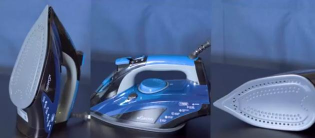 CE CB ETL EMC RoHS Approved Middle Size Full Function Steam Iron Garment Dry Iron Safe Auto Shut-off