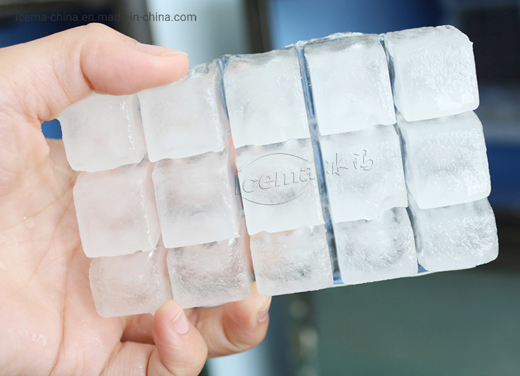 Icema Commercial Used Ice Cube Machine for Zambia