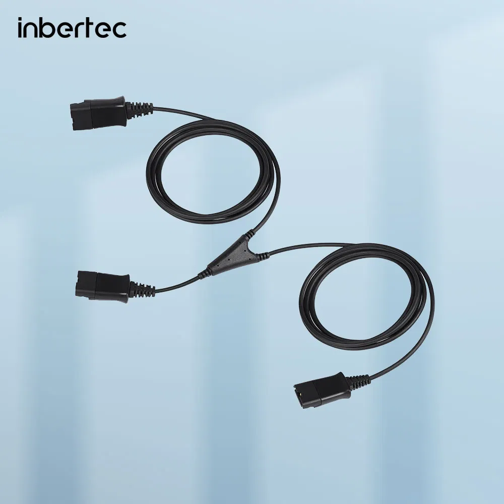 Divided Quick Disconnect Y-Training Cable for Training Call Center