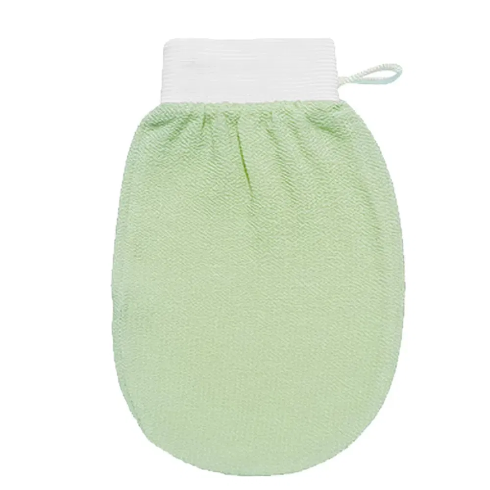 Rayon Skin Peeling Bathing Scrubber Viscose Bath Mitt Shower Glove