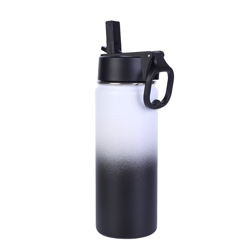 Термос с широким горлом для путешествий и офиса