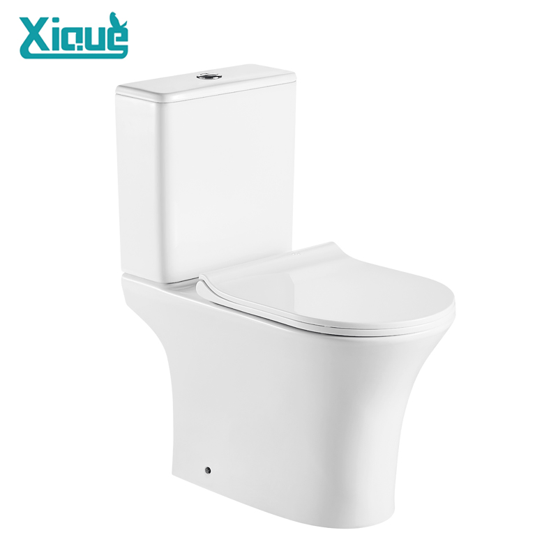 China Manufacturer Modern White Washdown Bathrrom Sanitary Ware Set Two Piece Toilet