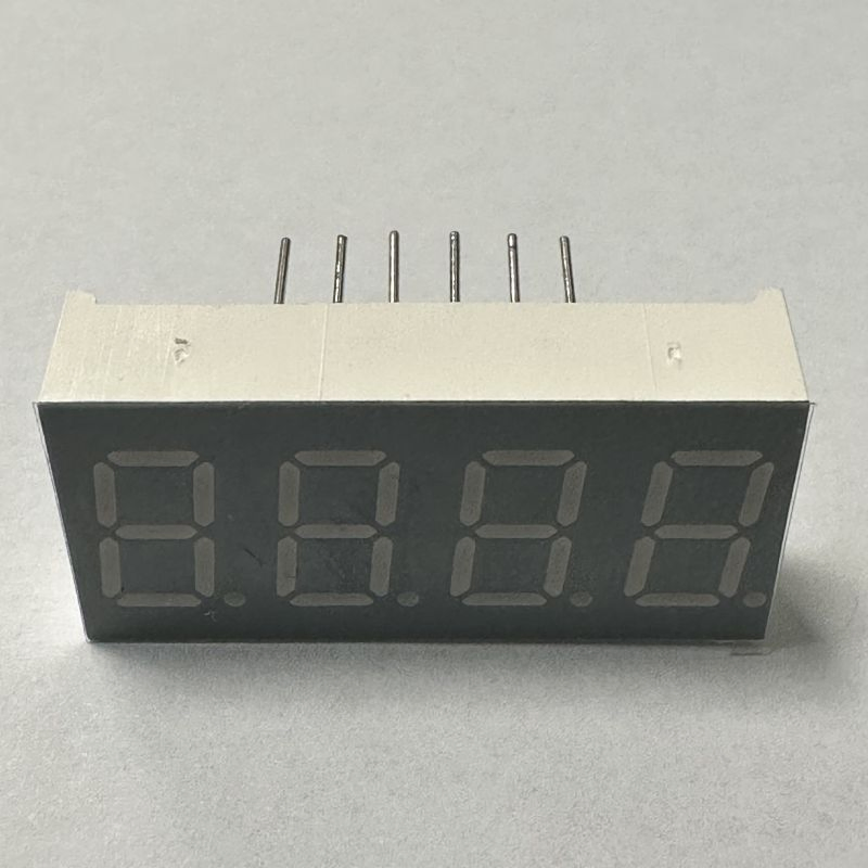 4 Digit 7 Segment LED Display Common Anode for Instrument Panel