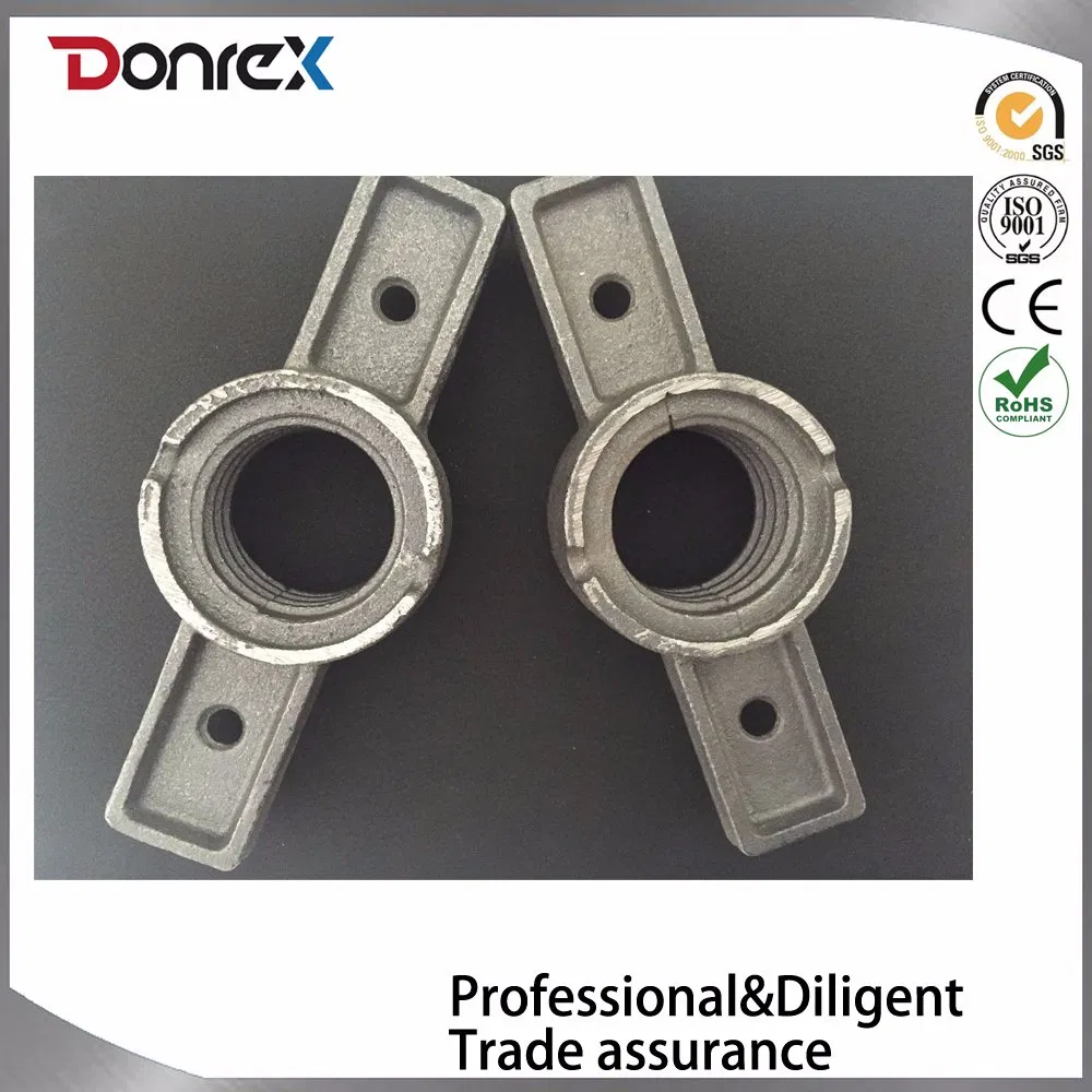 Self Color Scaffolding Adjustable Jack Base Wing Nut