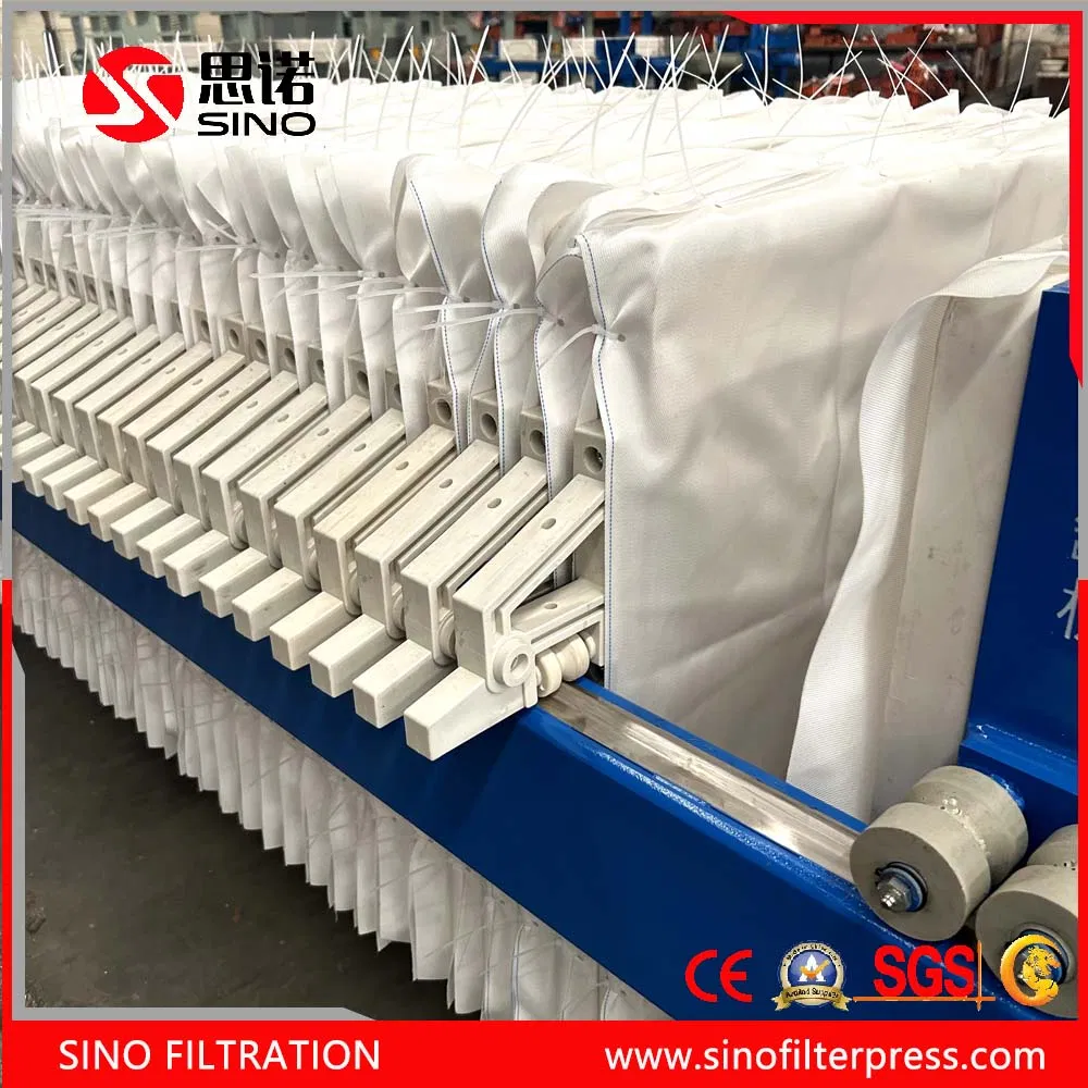 1250 PP Automatic Filter Press Price for Wastewater Sludge Press