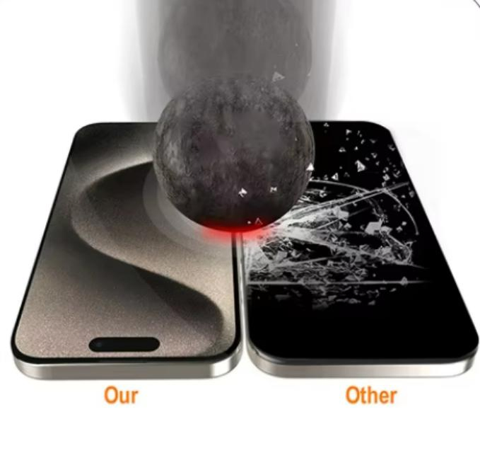 Защитное стекло 5X для iPhone X-17 PRO Max, 2.5D