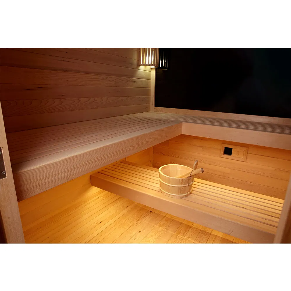 Традиционная сауна из массива дерева Sunrans на 4-5 человек