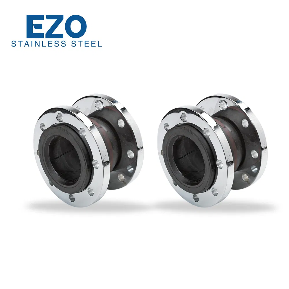 Stainless Steel Lined Rubber Bellow Joints Transflex Bellow EPDM Rubber Expansion Joint