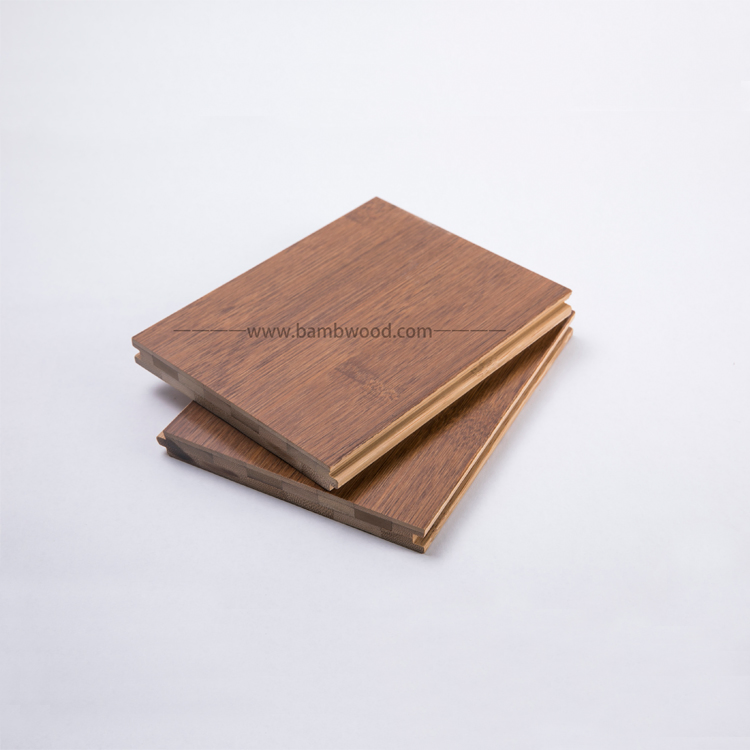 Solid Strand Woven Bamboo Flooring with Natural and Carbonized Color