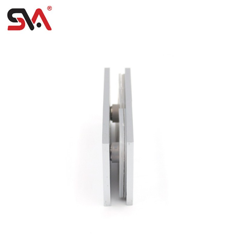 Square Edge Glass Clamp Bathroom Glass Door Hardware Fittings