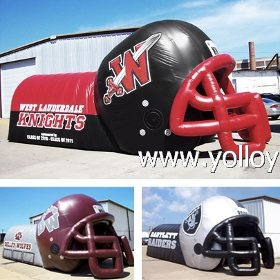 10% off Inflatable Helmet Sports Entrance Tunnel Tent