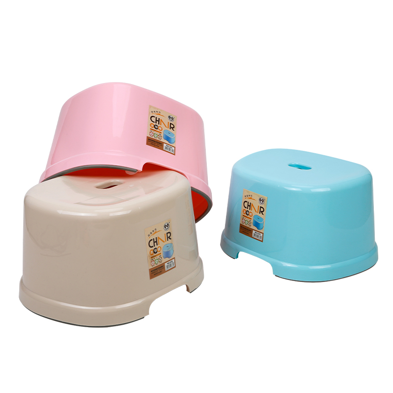 Kids Plastic Stool Chair Kindergarten Dining Portable Seat Children Furniture