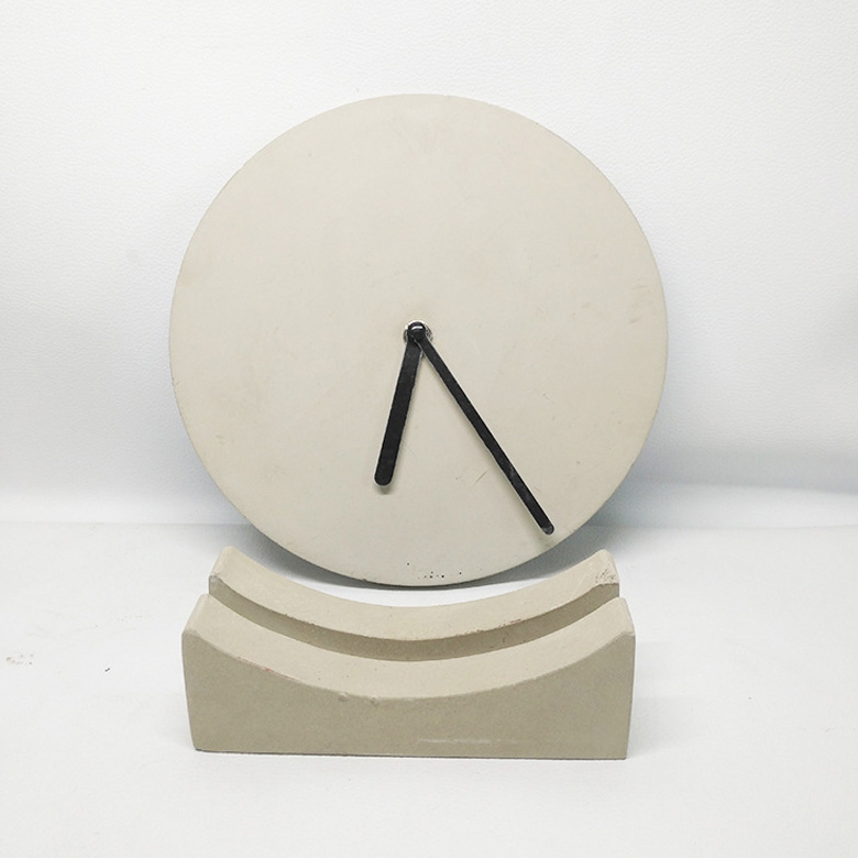 Cheap Wholesale Cement Wall Clock and Watch for Indoor&Home Decoration Craft, Home Decoration Crafts