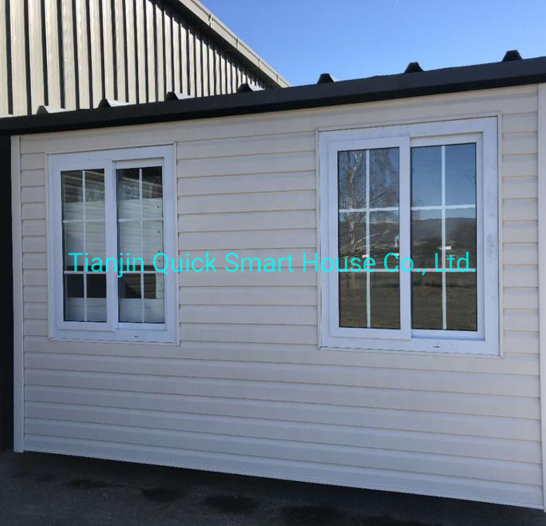 Qsh Steel Prefab House Container Folding House Caravan Prefab Houses Made in China