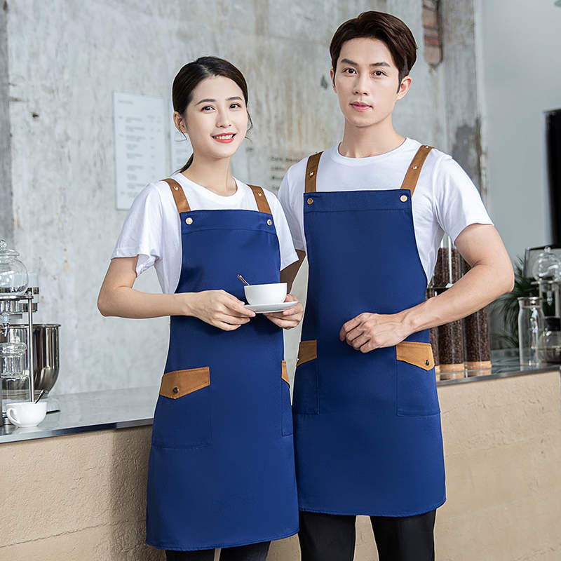 Csjd-U01-B06# Restaurant Hot Pot Restaurant Kitchen Waiter Work Shoulder Apron