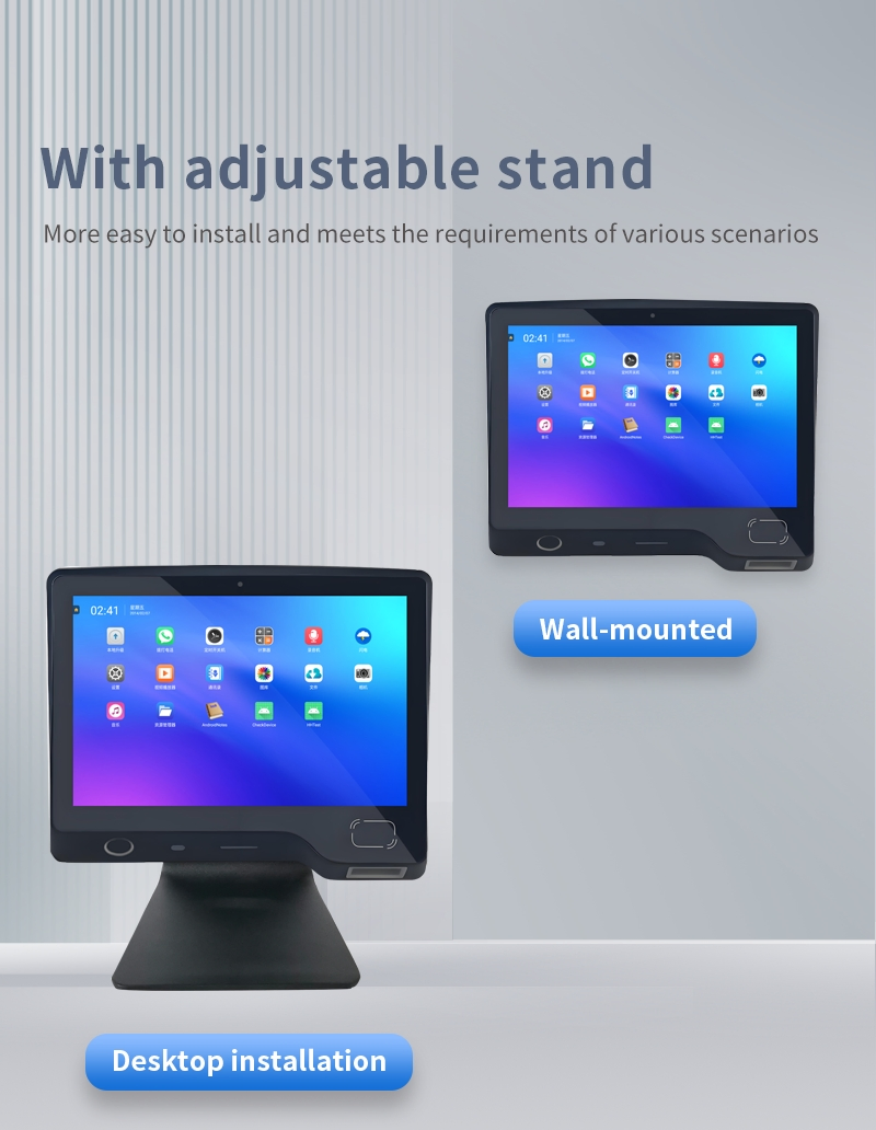 Capacitive Touch Screen Ultra-Wide Camera POS Terminal for Intelligent Management System