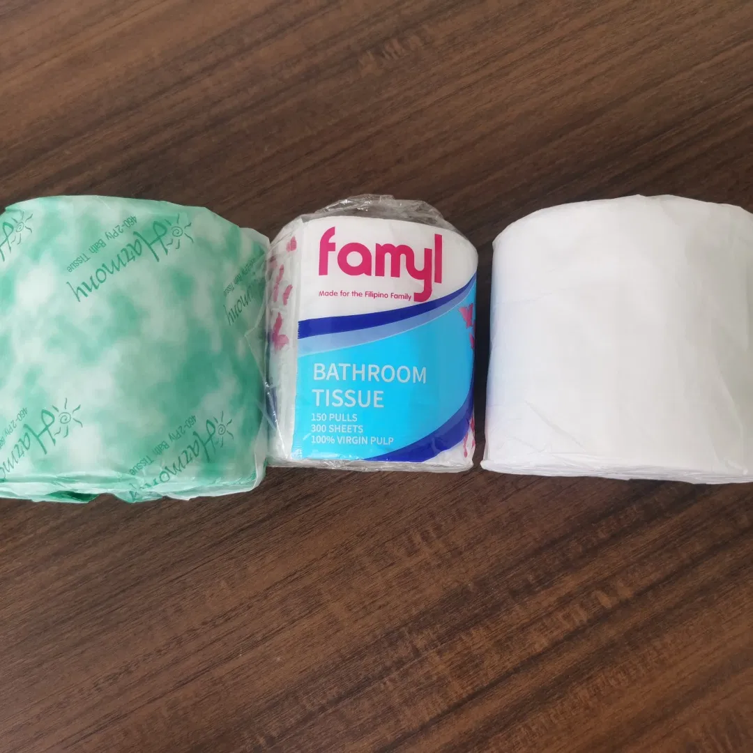 Wholesale Cheap Price Luxury 1/2/3/4 Ply Commercial Bathroom Sanitary Unbleached Tissue Scented Toilet Roll Paper