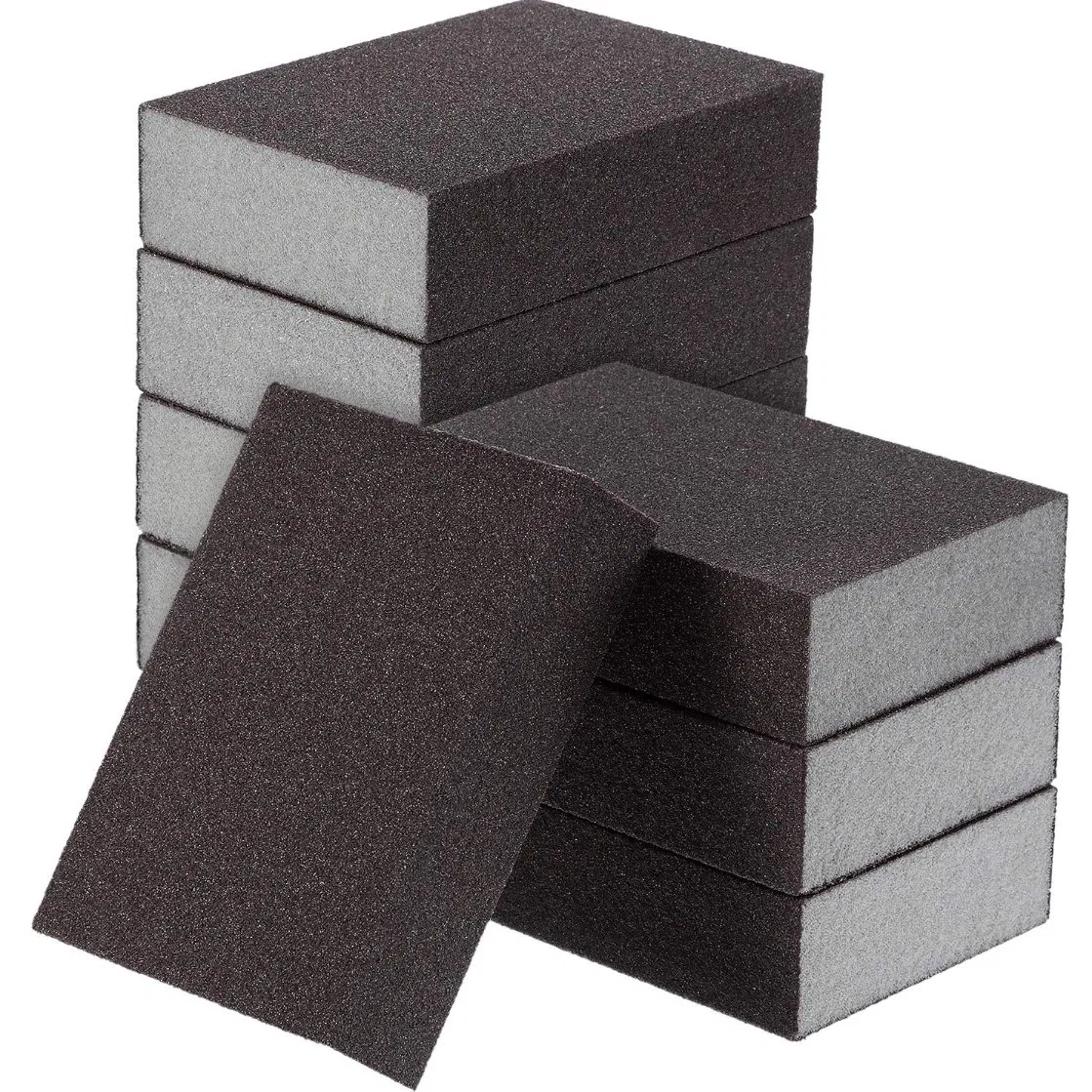 High Density Coarse Medium Super Fine Abrasive 4 Sides Sanding Sponge