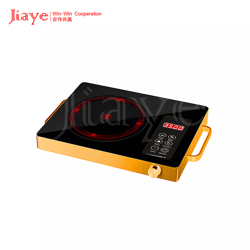Portable 2200W Electric Ceramic Cooker with Safety Lock Touch Control
